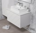 Szafka i umywalka Tretto biała