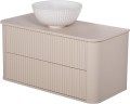 Szafka łazienkowa piaskowa 100 cm Lilia LIL-SN-U100/46/2 z umywalką LILIA-400