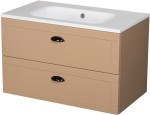 Szafka łazienkowa camel 81 cm GREND z umywalką