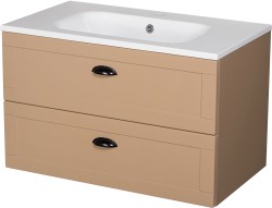Szafka łazienkowa camel 81 cm GREND z umywalką