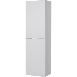 Regał łazienkowy biały 45 x 155 cm ONDA