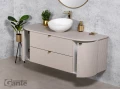 Szafka pod umywalkę Gante Mia 140 cm z szerokim blatem i frezowanymi detalami