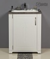 Szafka pod umywalkę biała retro 67cm Antic ANT-B-U65/50 i umywalka ceramiczna CLASSIC 55.