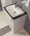Szafka pod umywalkę biała retro 67cm Antic ANT-B-U65/50 i umywalka ceramiczna CLASSIC 55.