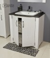 Szafka pod umywalkę biała retro 82cm Antic ANT-B-U80/50 i umywalka ceramiczna CLASSIC 55.