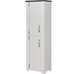 Regał łazienkowy biały 47x153cm ANTIC [PRODUKT NIEDOSTĘPNY]