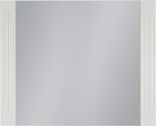 Lustro łazienkowe białe w ramie retro 82x65cm Antic ANT-B-L82/65.