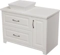 Szafka pod umywalkę biała 100cm Finea FNA-B-U100/50/2 i umywalka ceramiczna QUADRO.