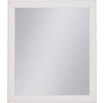 Lustro łazienkowe białe 70x80cm FINEA [PRODUKT NIEDOSTĘPNY]