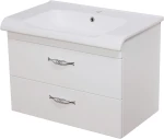 Szafka łazienkowa biała 80cm ROYAL z umywalką [PRODUKT NIEDOSTĘPNY]