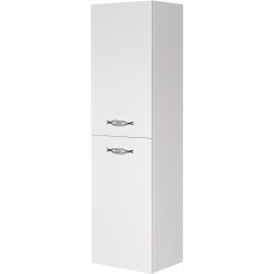 Regał łazienkowy biały 40x143,5cm ROYAL [PRODUKT NIEDOSTĘPNY]