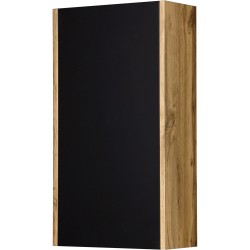 Szafka łazienkowa wisząca czarna 40x72cm PLATUM [PRODUKT NIEDOSTĘPNY]