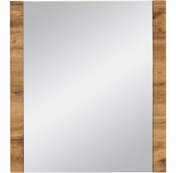 Lustro łazienkowe dąb naturalny 70x80cm OLIMPIA [PRODUKT NIEDOSTĘPNY]