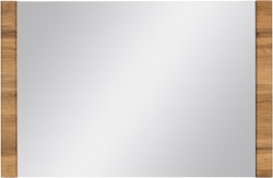 Lustro łazienkowe dąb naturalny 100x65cm OLIMPIA [PRODUKT NIEDOSTĘPNY]