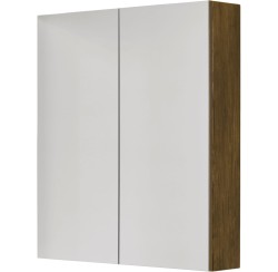 Szafka łazienkowa z lustrem antyczne drewno 70x80cm FOKUS