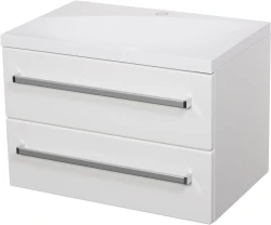 Szafka łazienkowa biała 60cm FOKUS z umywalką [PRODUKT NIEDOSTĘPNY]