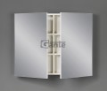 Biała szafka z lustrem 80 cm Fokus New