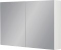 Szafka łazienkowa z lustrem biała 100x65 cm FOKUS NEW