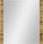 Lustro łazienkowe dąb naturalny 80x80cm FOKUS NEW [PRODUKT NIEDOSTĘPNY]