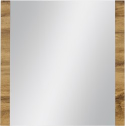Lustro łazienkowe dąb naturalny 80x80cm FOKUS NEW [PRODUKT NIEDOSTĘPNY]