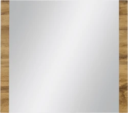 Lustro łazienkowe dąb naturalny 90x80cm FOKUS NEW [PRODUKT NIEDOSTĘPNY]