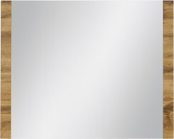 Lustro łazienkowe dąb naturalny 100x80cm FOKUS NEW [PRODUKT NIEDOSTĘPNY]
